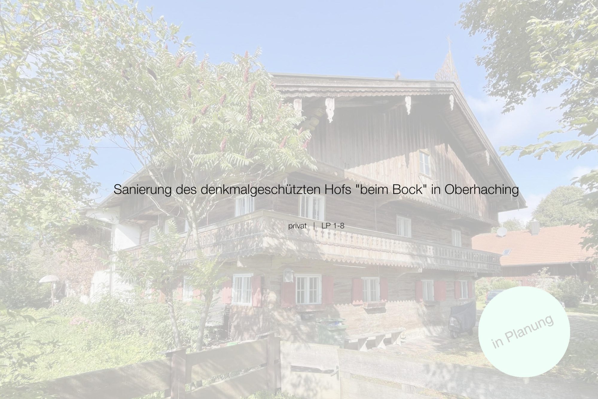 Titelbild mit Text zum Blockbau
