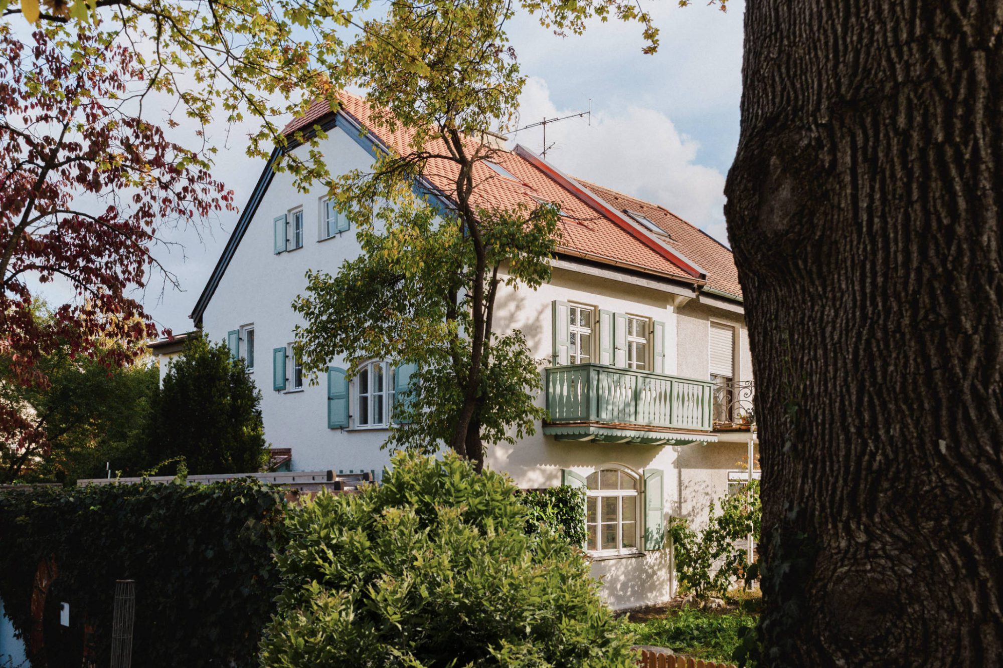 Perspektive von der Straße